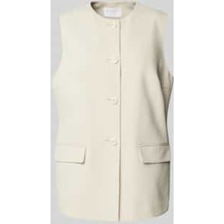 Gilet met ronde hals