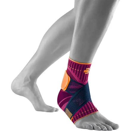 Bauerfeind Sports Ankle Support Enkelbrace - XXL - Links - Roze