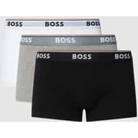 Boxershort met elastische band met logo in een set van 3 stuks