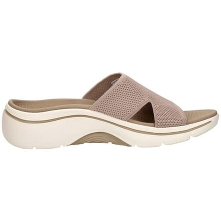 Skechers Go Walk Arch fit 2.0 Slippers beige - Maat 39