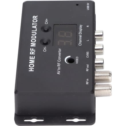 UHF Modulator o en Video naar RF Kanaal Thuis RF Modulator voor DVD Spelers Games Digitaal gray