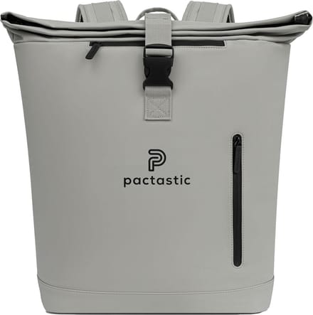 Pactastic Daypack Rugzak met laptopvak Urban Collection Rolltop Backpack 45 cm 24L Grey Grijs