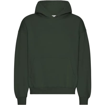 Oversized sweatshirt met capuchon Colorful Standard Organic Hunter Green
