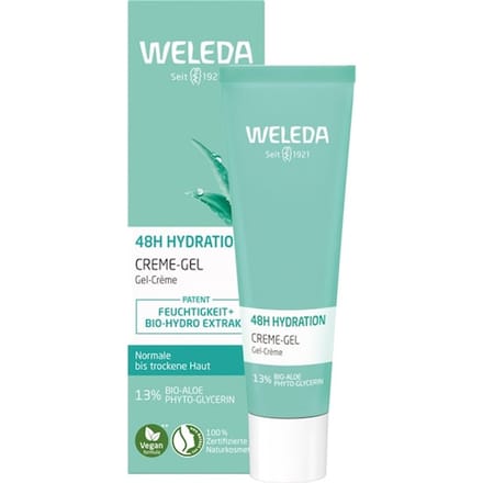 WELEDA Intensive care 48H Hydratatiecrème-Gel Dagopvang Unisex 30 ml