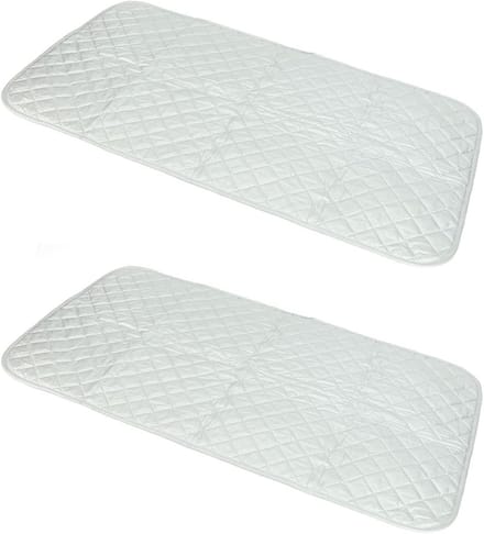 Draagbare Strijkmat - Strijkdeken Tafel - Snel Strijken - Met Magnetische Grip - 27 x 22 cm - Grijs