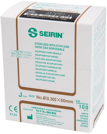 Seirin J-Type no.8 Dry Needling 0,30 x 60 mm