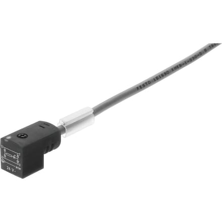 Festo Plug met kabel 3-Pins Vorm C 2.5m - 30943