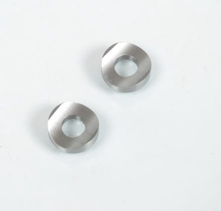 Ventielafstandsbus gebogen aluminium geanodiseerd titanium voor motor enduro cross nieuw