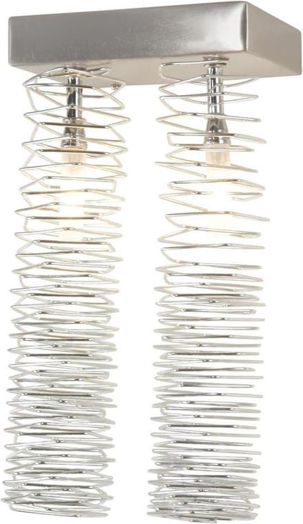 Linea Verdace - Wandlamp Mini Wire 2X20W-12V Nikkel Mat
