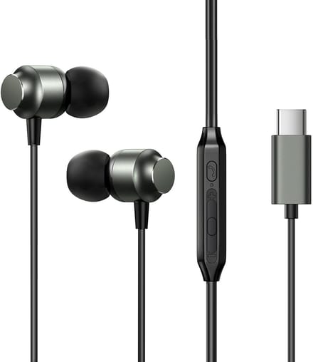 Joyroom Wired Earbuds JR-EC06 Type-C (Gray)