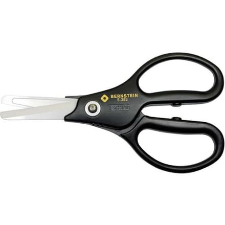BERNSTEIN Tools for Electronics 5-353 Keramische schaar 190 mm Zwart