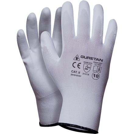 Gurentan Set A PU Wit Handschoen