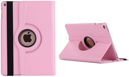 Apple iPad 10.2 (2019 / 2020 / 2021)  360°  - Draaibare Hoes - Licht Rose