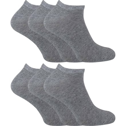 SOCK SNOB - 6-pack Kinder Katoenen Lage Sneakersokken