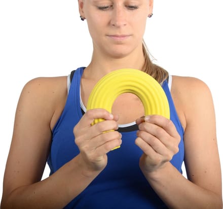 Fitness bar Extra Zwaar - Blauw | MoVeS (MSD) | Hand- en arm trainer