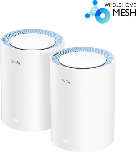 Cudy M1200 2-PACK Access Point - Dual-Band Wi-Fi 5 - 2,4/5 GHz - Wit