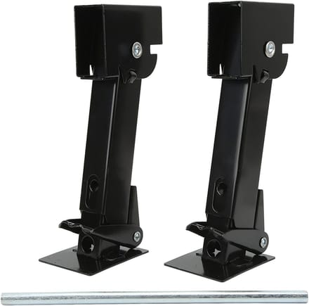 Camper Stabilizer Jack - 2 Pcs Telescopic Swivel Jack - Verstelbare Jack - Stabilizer Stand - 650lb Ondersteuning - Laadcapaiteit 1000lb