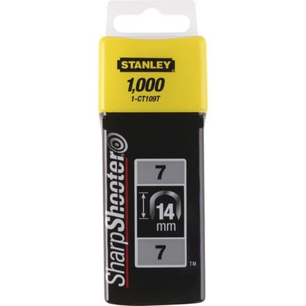 Stanley Nieten Gegalvaniseerd 8,0x14mm - Type 7 Ct100 - 1000 Stuks