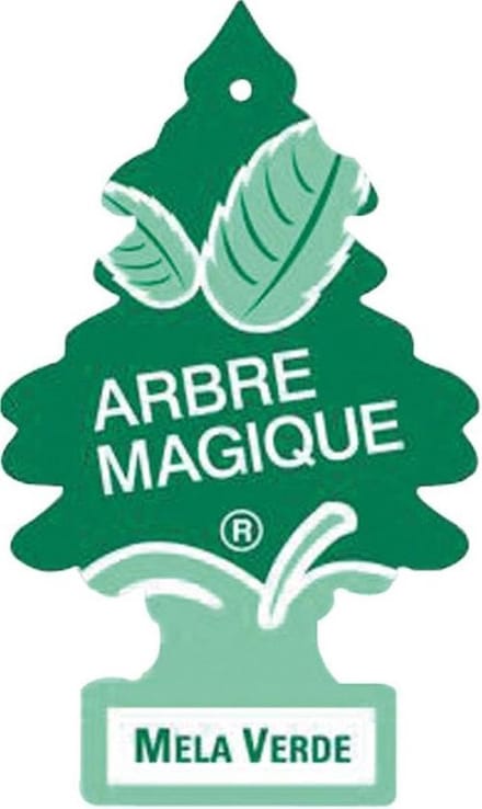 Arbre Magique Luchtverfrisser 12 X 7 Cm Appel Groen
