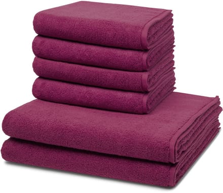 Ross Sonstiges 4 X handdoek 2 X douchehanddoek - in set 6 pack Sensual Skin