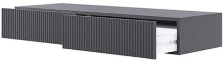 Stijlvolle Make-uptafel met 2 Laden - 110 cm - Zwart
