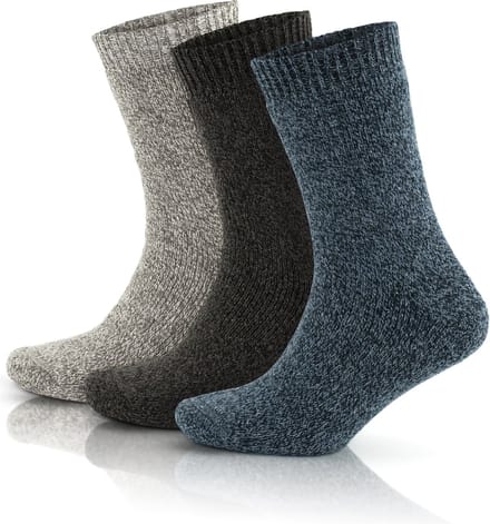 GoWith Noorse Thermosokken-3 paar-Extra Dikke Wintersokken-Maat 39-42