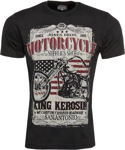 King Kerosin T-shirt San Antonio Black