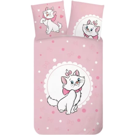 Aristocats Peuterdekbedovertrek Dots - 100 x 135 cm - Katoen