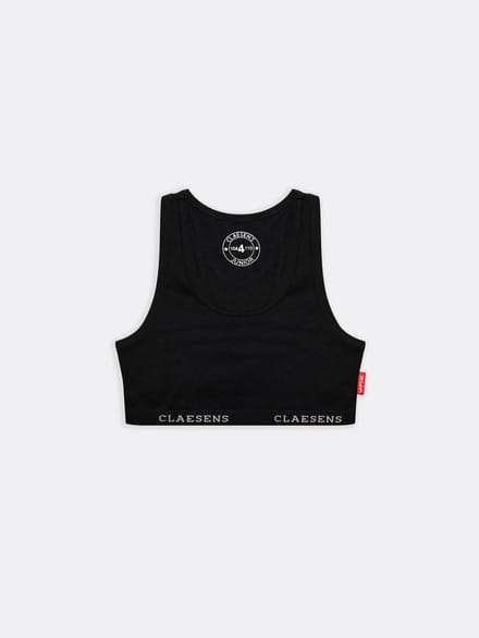 Claesen's® - Meisjes Croptop 1-Pack ZwartCL 7511-Black-14