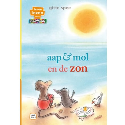 Aap & Mol En De Zon - Leren Lezen Met Kluitman - Gitte Spee