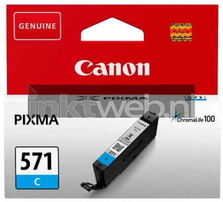 Canon CLI-571C inktcartridge cyaan (origineel)