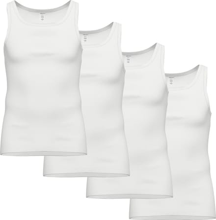 AMMANN Onderhemd Feinripp Unterhemden 4er Pack Verpakking van 4
