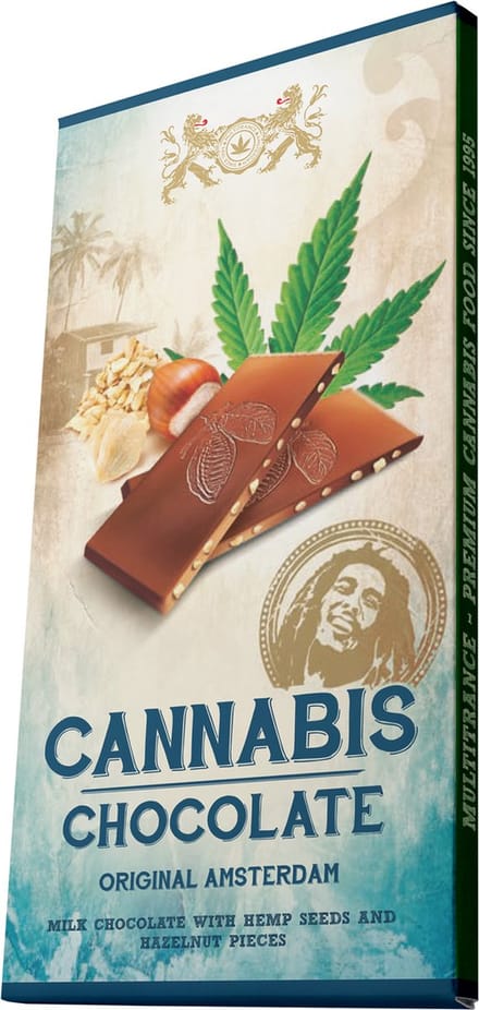 3 x Multitrance Hemp Hazelnut Milk Chocolate