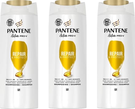 Pantene Shampoo – Repair & Protect - 3 X 400 ml
