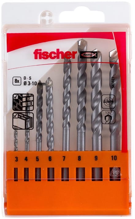 Borenset Fischer 543027 Metaal