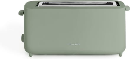 CREATE - Broodrooster 950W - Met veiligheidssysteem - Zes vermogensstanden - Sage - TOAST STUDIO XL