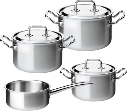 Spring Brigade Premium Pannenset - 4-delig - RVS