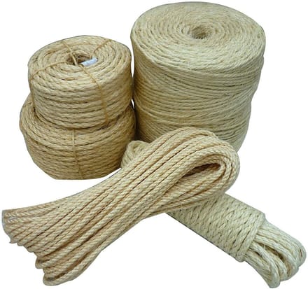 Natuurlijk Touw van Jute en Hennep: Verschillende Diktes en Lengtes