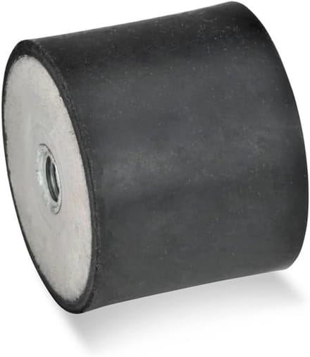 Aanslagbuffer 60-40-M10 | Natuurlijk Rubber Buffers voor Aggregaten | 2 Stuks