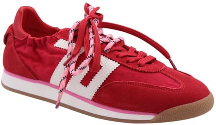 BACK70 Rocket Sneakers - Textiel - Dames - Rood - Maat 37