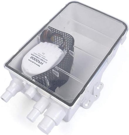 Douchepompsysteem - Afvoerpomp - Water Afvoeren - Automatische Vlotterschakelaar - 600GPH - Rood