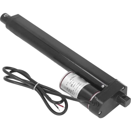 Lineaire Elektrische Actuator 1000N 200mm Slag IP65 Zwart Lineaire Actuator met Eindschakelaar 24V Lineair