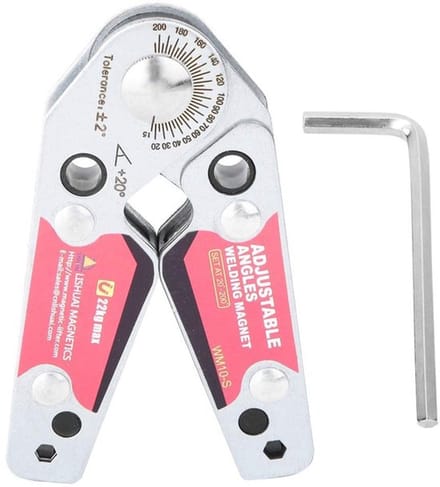 Allecto - Verstelbare lasklemmen - Magnetische lasbeugel - 20-200