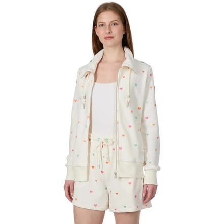 Damessweatshirt met rits Ragwear Ronette Hearts