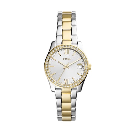 Fossil Scarlette Mini ES4319 Dameshorloge 32 mm - Zilverkleurig