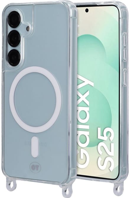 Casetastic Base Case geschikt voor geschikt voor MagSafe Compatible Samsung Galaxy S25 Clear
