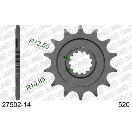 Motortandwiel Afam 520