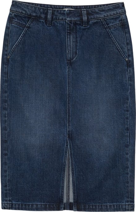TOM TAILOR denim skirt with slit Dames Rok - Maat 42