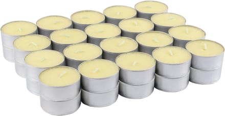 40 Geurende Theelichtjes - Ideaal voor Aromatherapie en Ontspanning