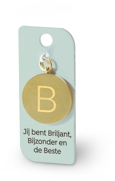 Gouden Charm - B